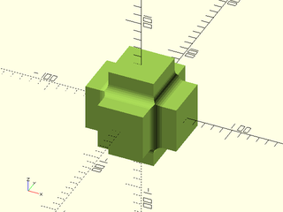 minkowski\_difference() Example 1