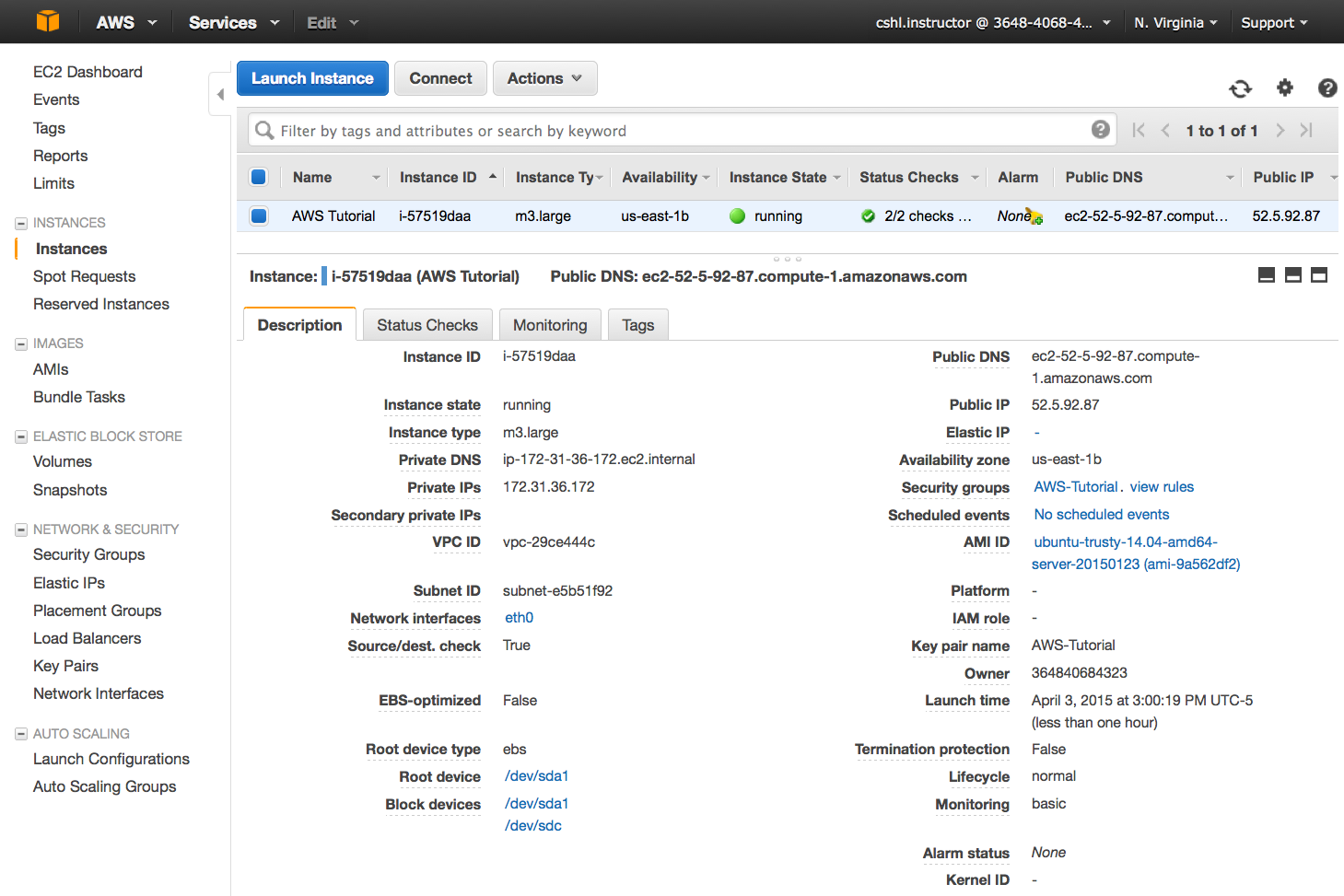 AWS-EC2-Console